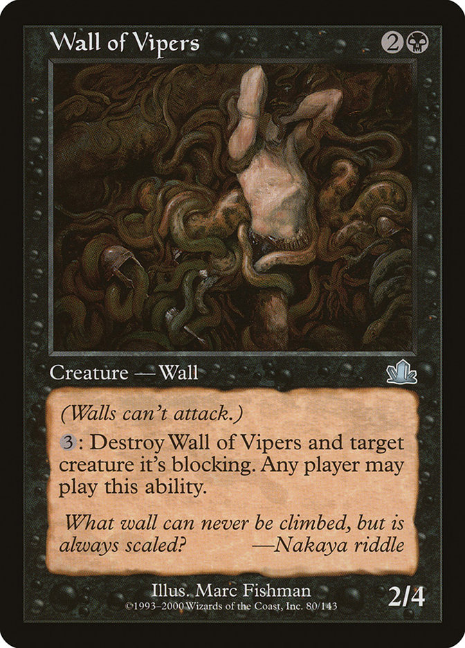 Wall of Vipers - Prophecy