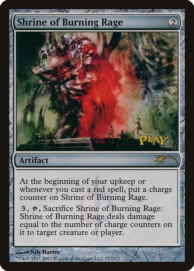 Shrine of Burning Rage - DCI Promos (PDCI)