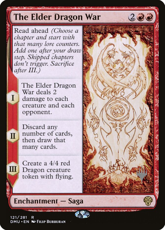 The Elder Dragon War - Dominaria United Promos (PDMU)