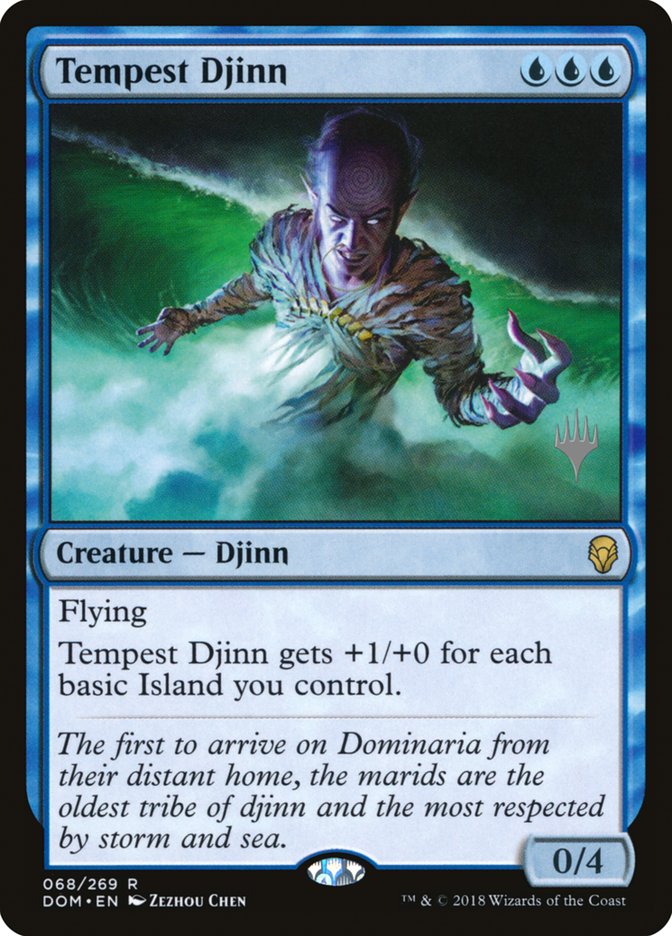 Tempest Djinn - Dominaria Promos (PDOM)