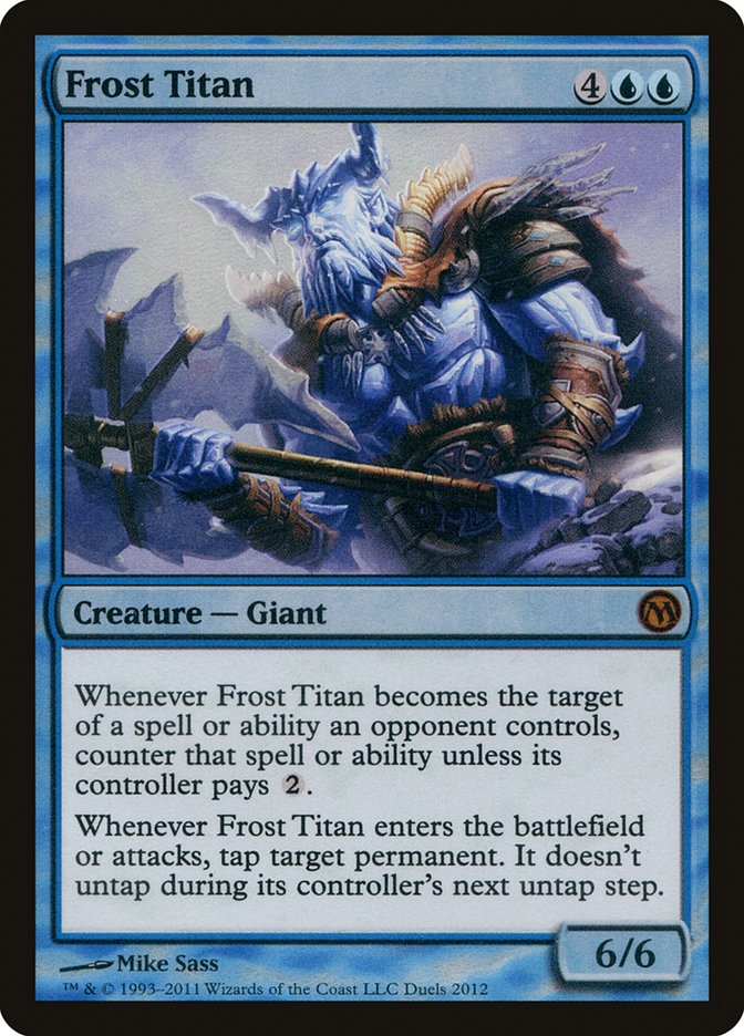 Frost Titan - MTG Card versions