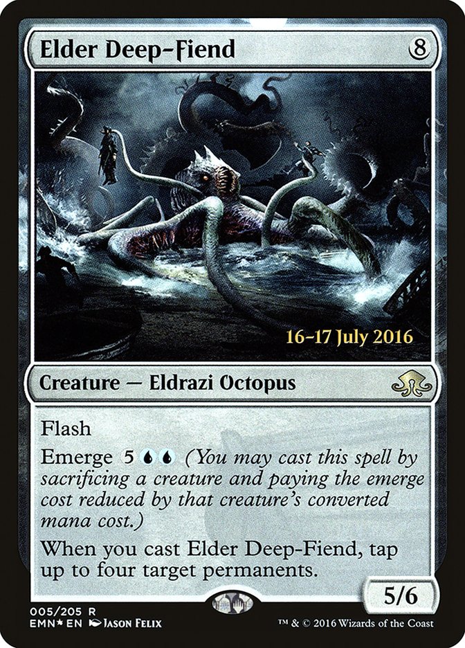Elder Deep-Fiend - MTG Card versions