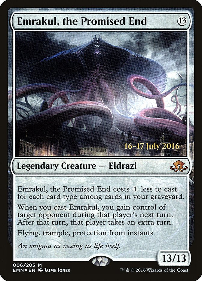 Emrakul, the Promised End - MTG Card versions