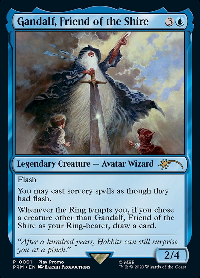 Gandalf, Friend of the Shire - MTG Card versions