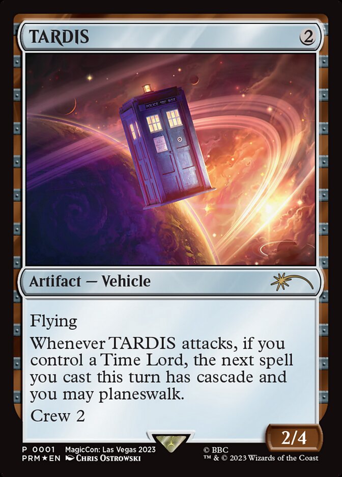 TARDIS - MTG Card versions