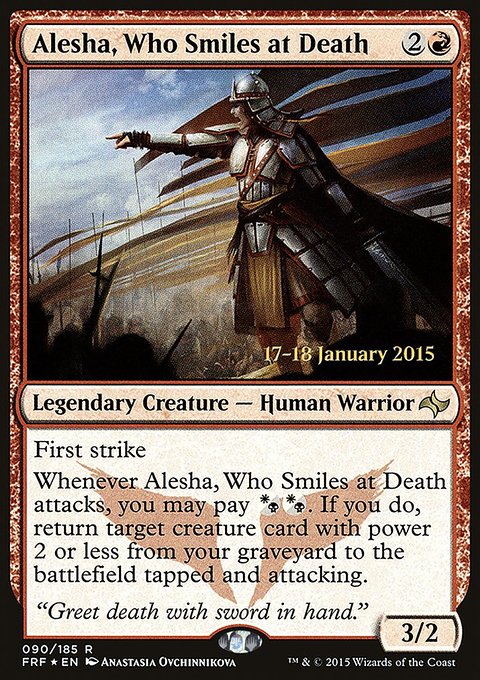 Alesha, Who Smiles at Death - Fate Reforged Promos (PFRF)