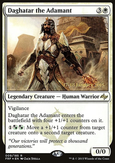 Daghatar the Adamant - Fate Reforged Promos (PFRF)