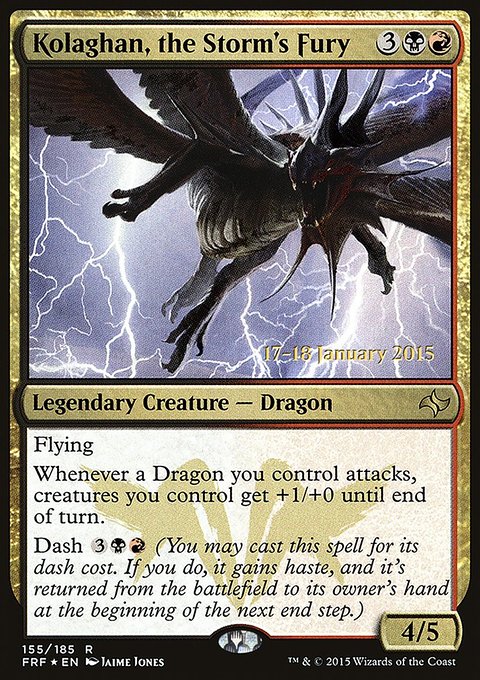 Kolaghan, the Storm's Fury - Fate Reforged Promos (PFRF)
