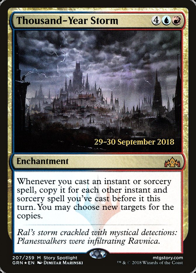 Thousand-Year Storm - Guilds of Ravnica Promos (PGRN)