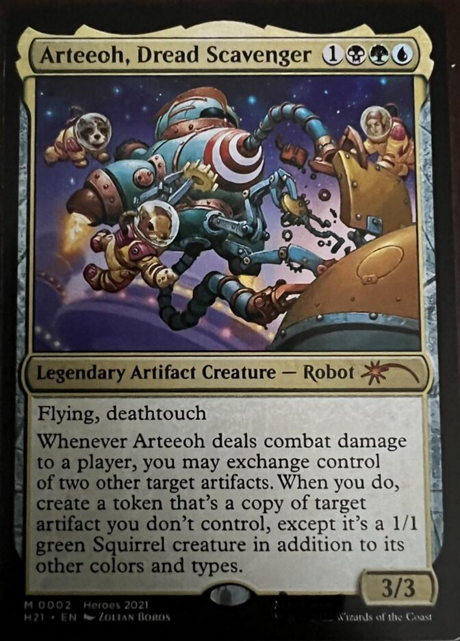 Arteeoh, Dread Scavenger - 2021 Heroes of the Realm