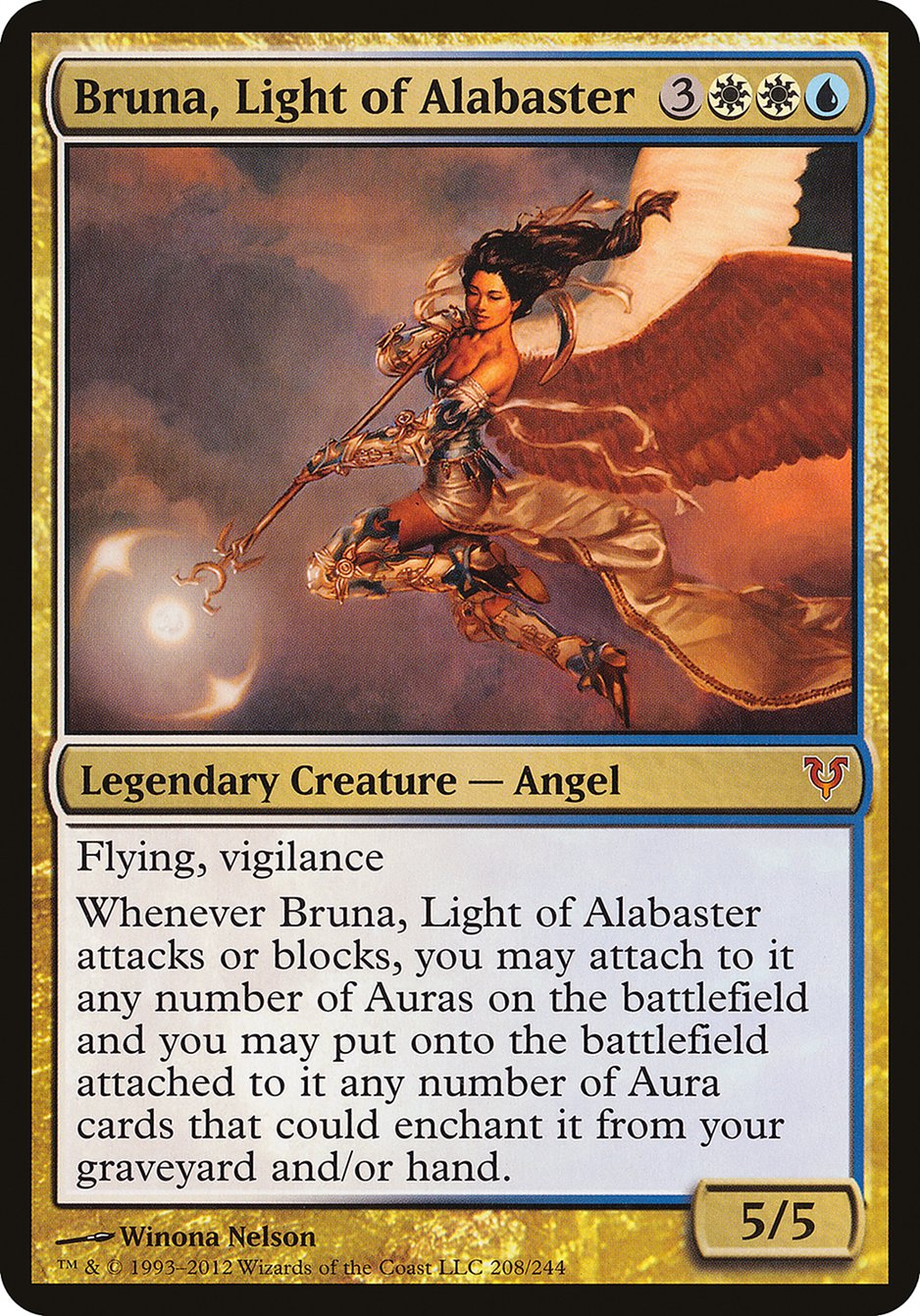 Bruna, Light of Alabaster - MTG Card versions