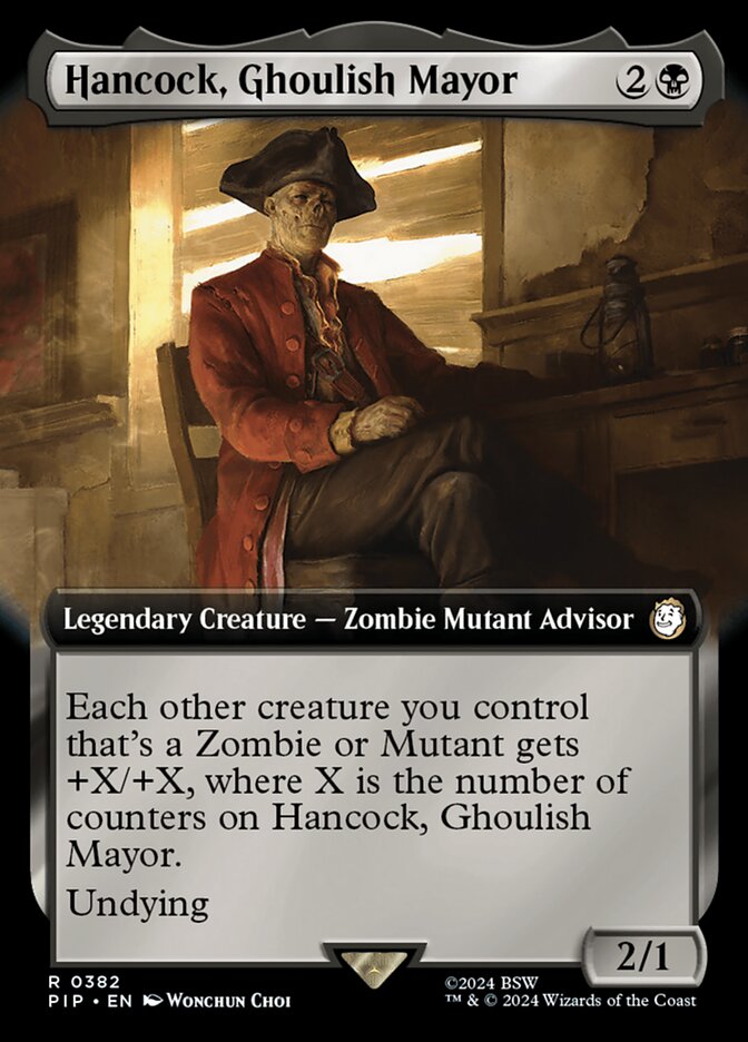 Hancock, Ghoulish Mayor - Fallout (PIP)