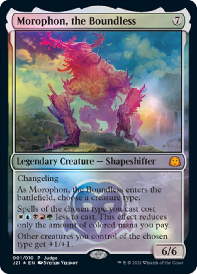 Morophon, the Boundless - MTG Card versions