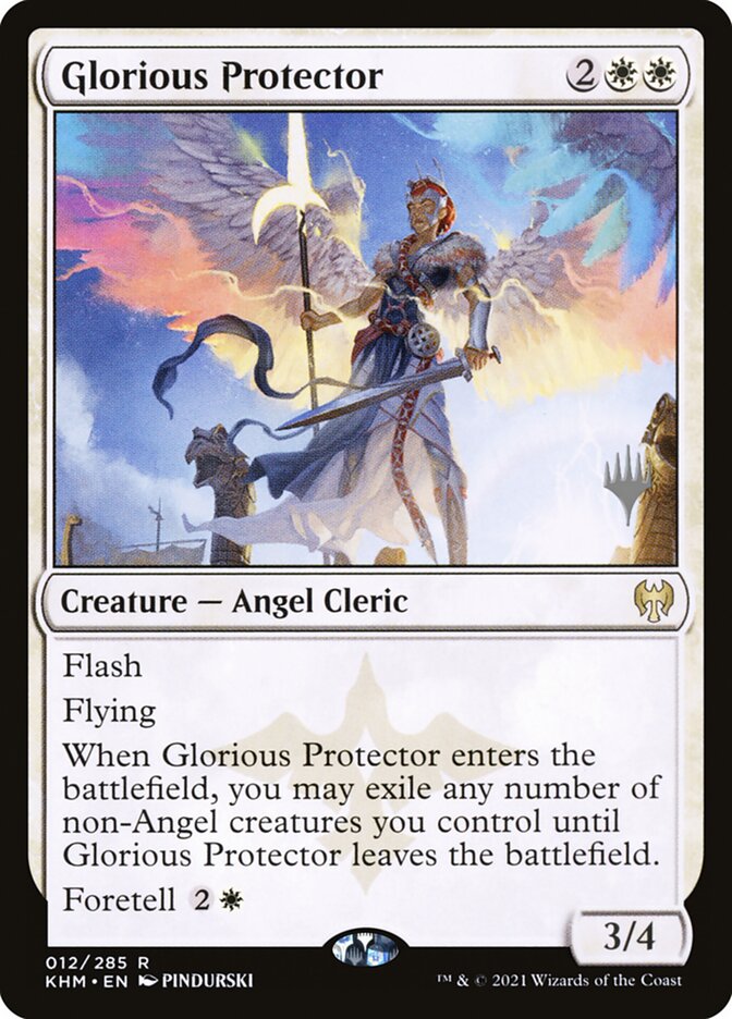 Glorious Protector - MTG Card versions