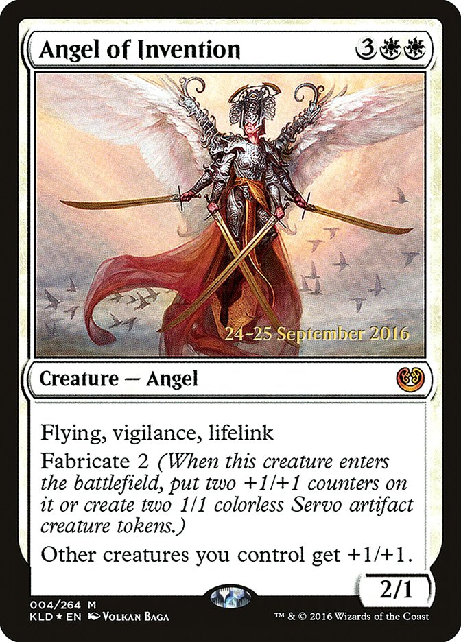 Angel of Invention - MTG Card versions