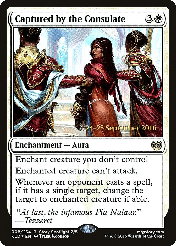 Captured by the Consulate - Kaladesh Promos (PKLD)