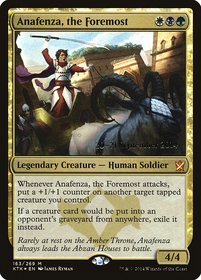 Anafenza, the Foremost - Khans of Tarkir Promos (PKTK)