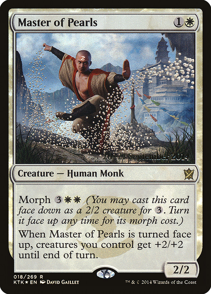 Master of Pearls - MTG Card versions
