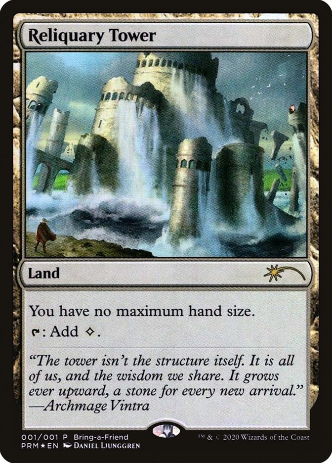 Reliquary Tower - MTG Card versions