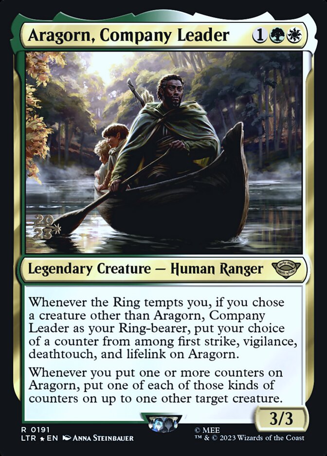 Aragorn, Company Leader - Tales of Middle-earth Promos (PLTR)