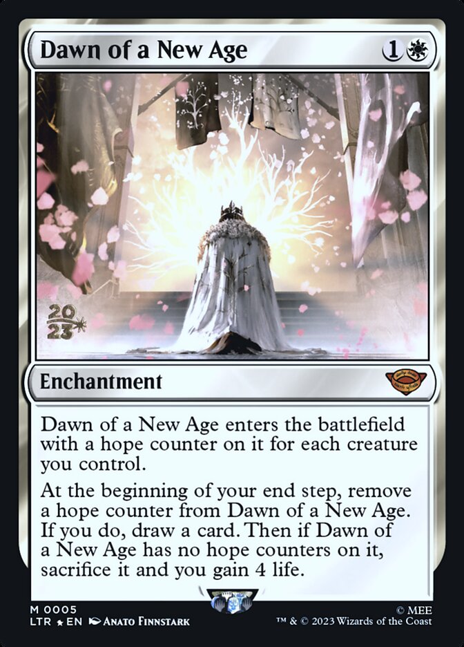 Dawn of a New Age - MTG Card versions