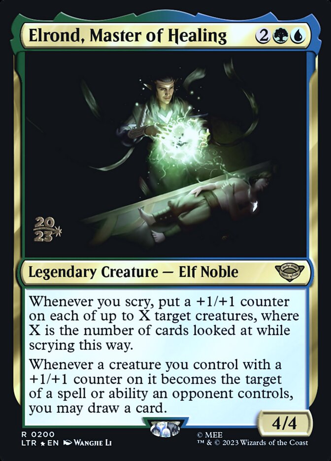 Elrond, Master of Healing - Tales of Middle-earth Promos (PLTR)