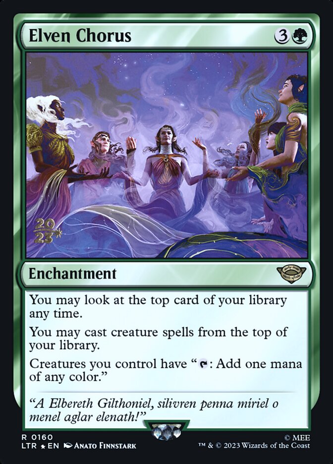 Elven Chorus - Tales of Middle-earth Promos (PLTR)
