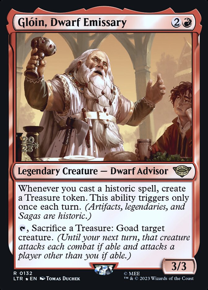 Glóin, Dwarf Emissary - Tales of Middle-earth Promos (PLTR)