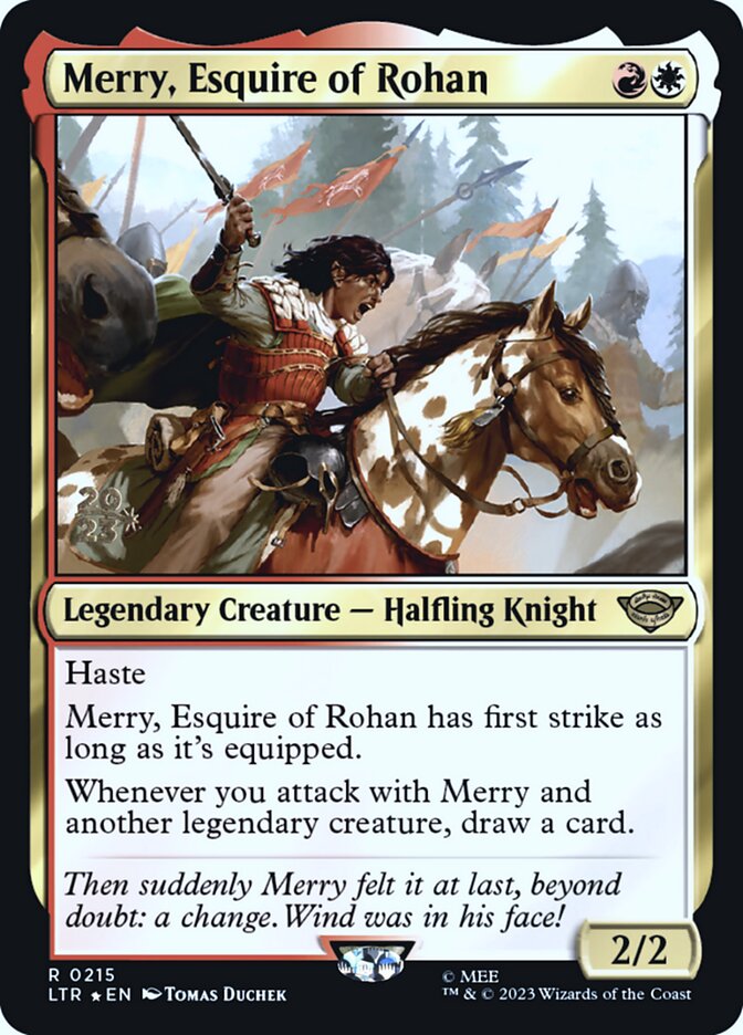 Merry, Esquire of Rohan - Tales of Middle-earth Promos (PLTR)