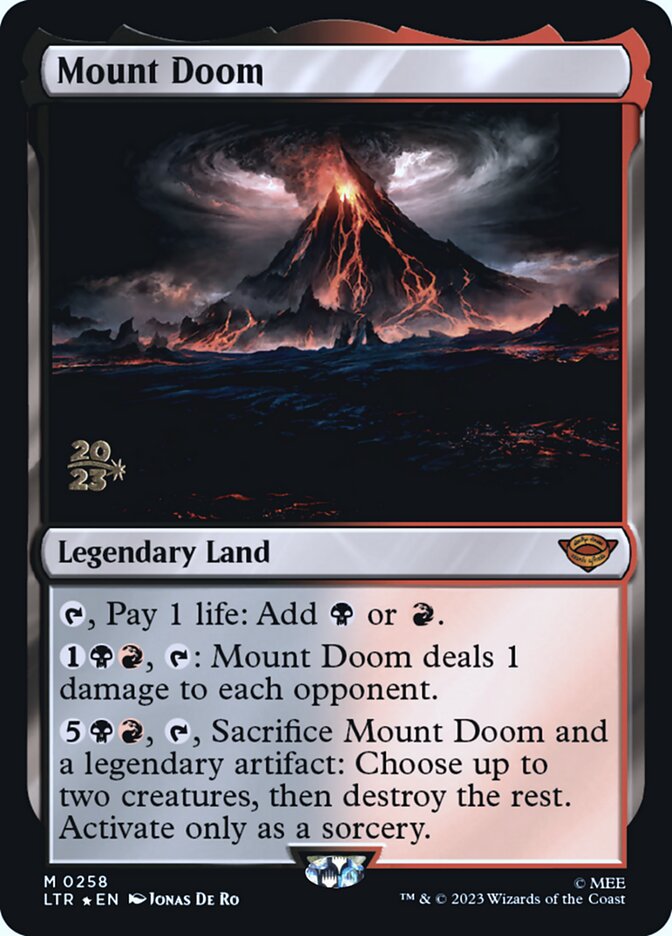 Mount Doom - Tales of Middle-earth Promos (PLTR)