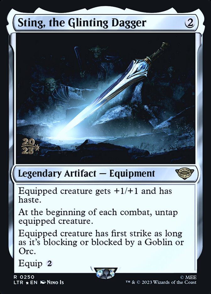Sting, the Glinting Dagger - Tales of Middle-earth Promos (PLTR)