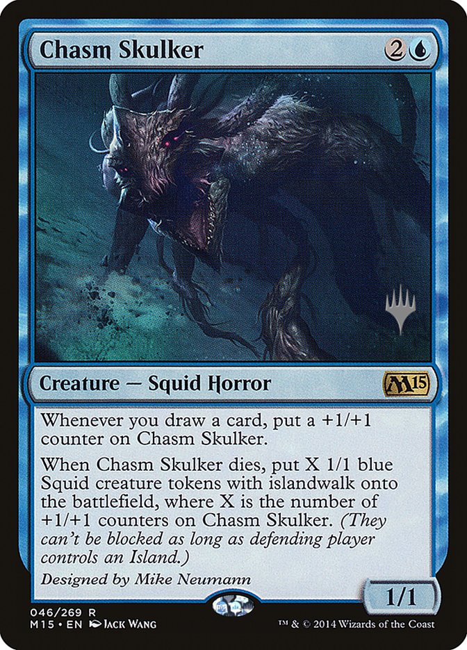 Chasm Skulker - MTG Card versions