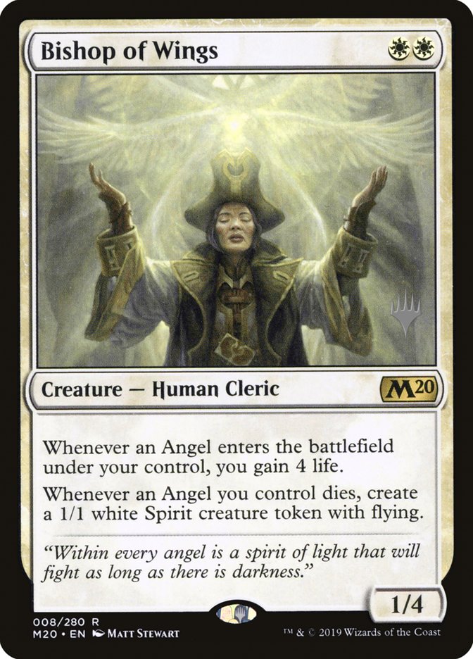 Bishop of Wings - MTG Card versions