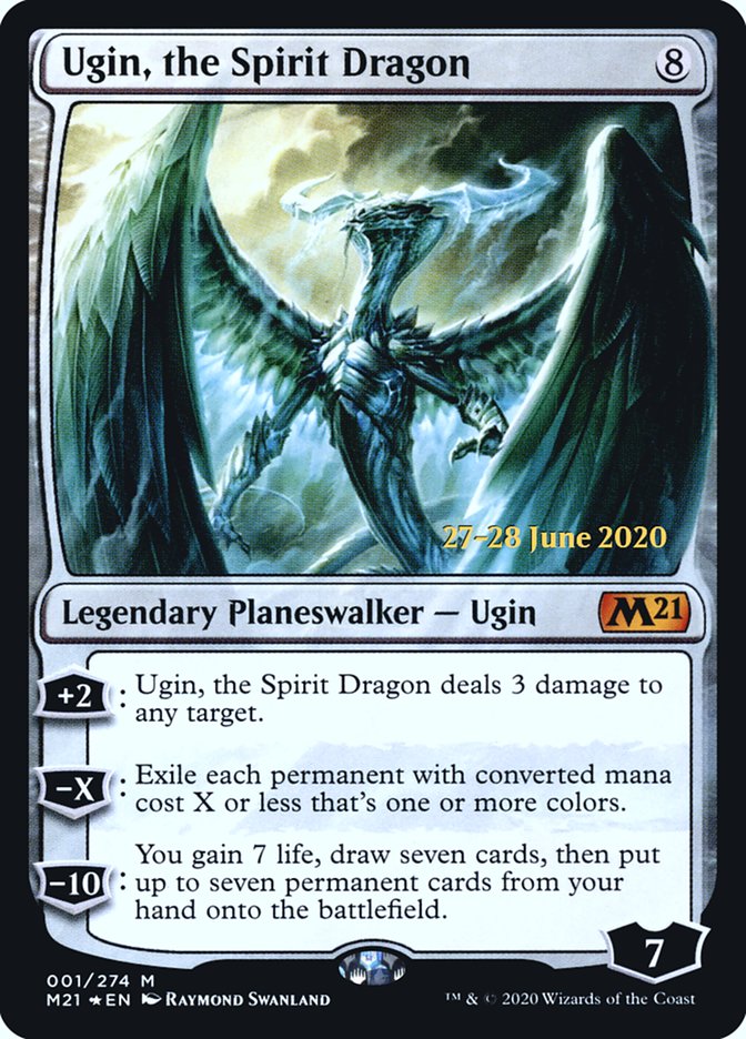 Ugin, the Spirit Dragon - MTG Card versions
