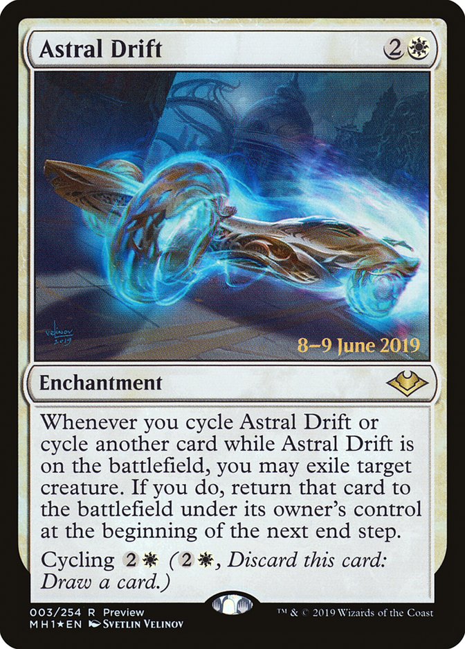 Astral Drift - MTG Card versions