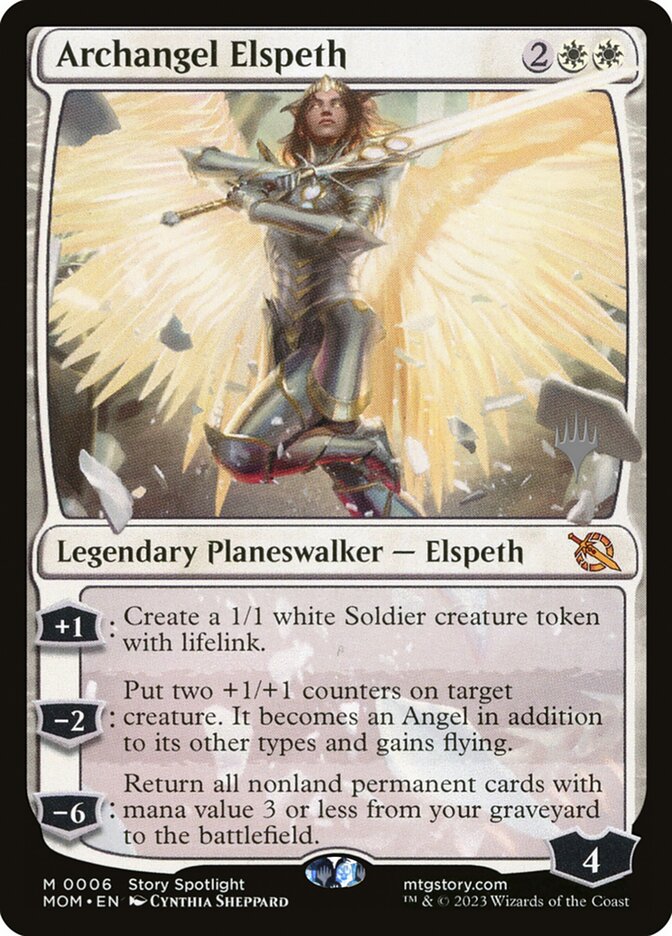 Archangel Elspeth - MTG Card versions