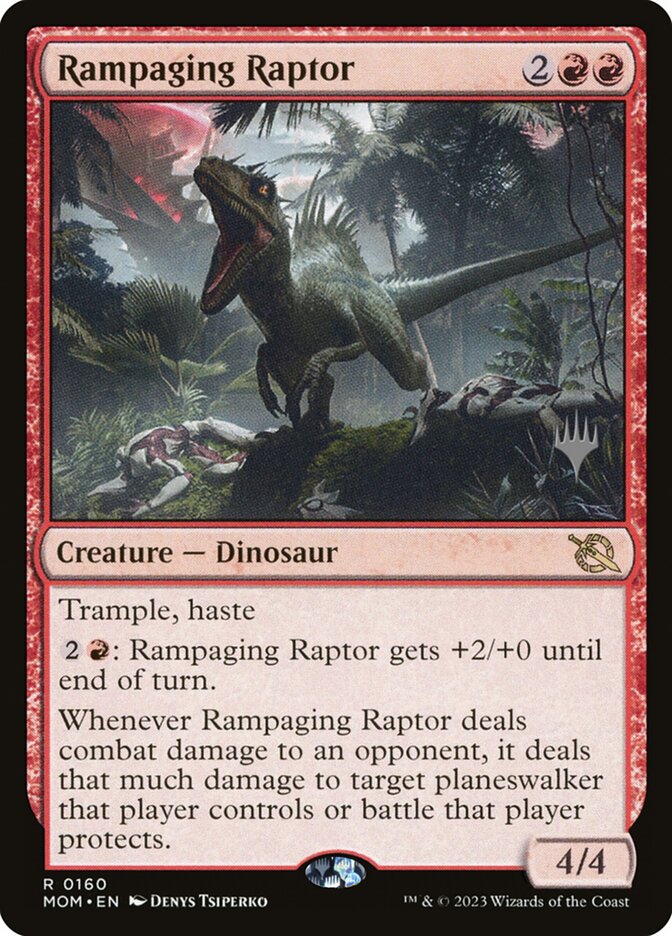 Rampaging Raptor - March of the Machine Promos (PMOM)