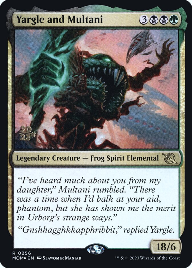 Yargle and Multani - March of the Machine Promos (PMOM)