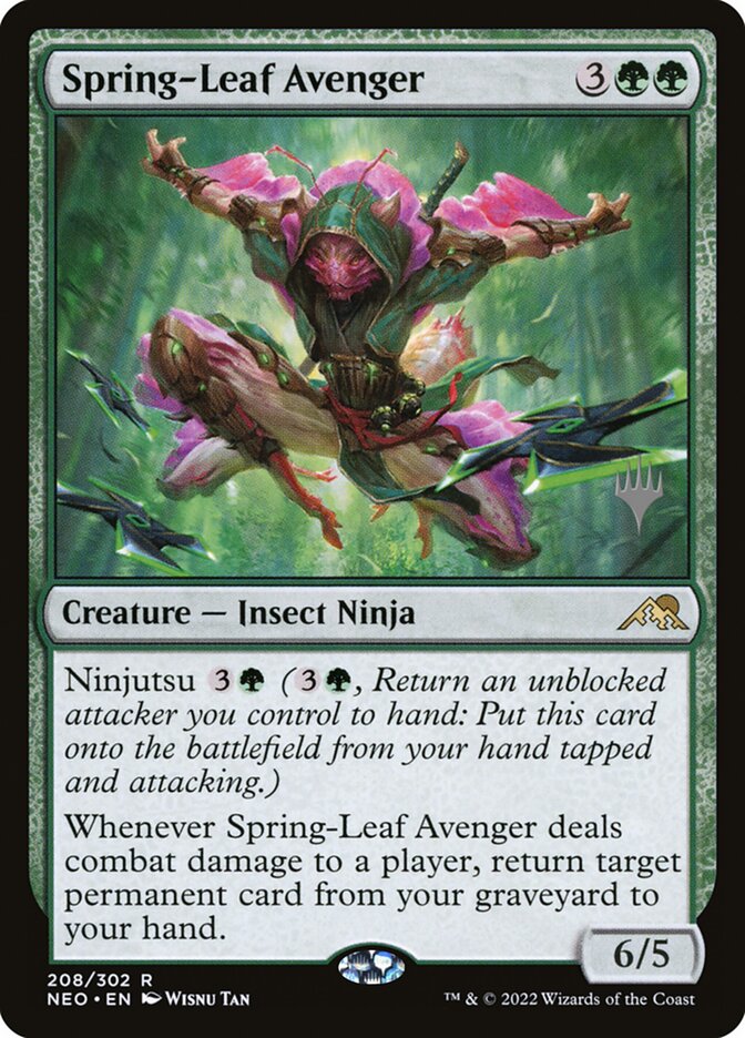 Spring-Leaf Avenger - Kamigawa: Neon Dynasty Promos (PNEO)