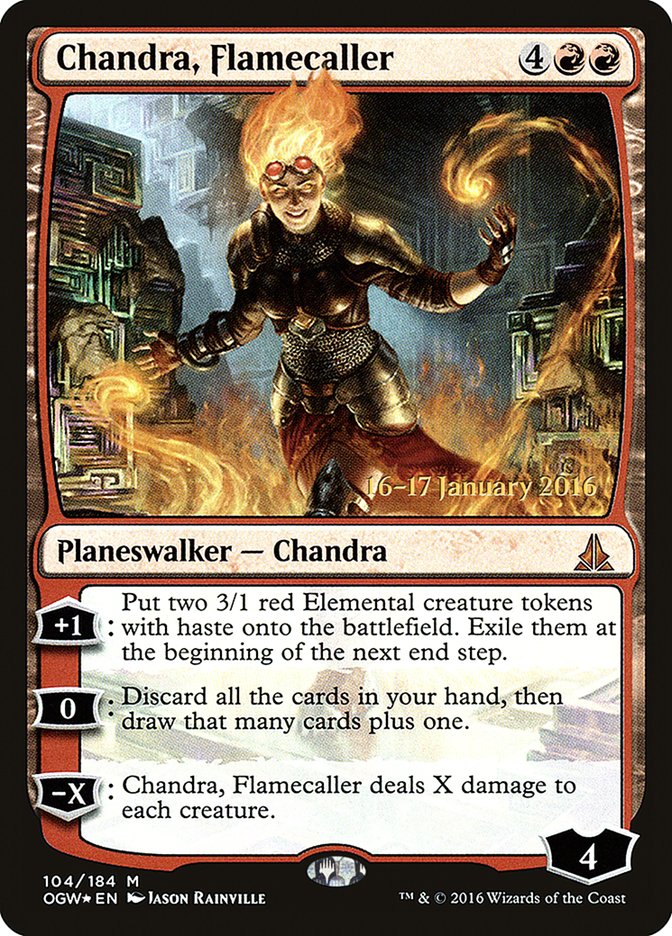Chandra, Flamecaller - Oath of the Gatewatch Promos (POGW)