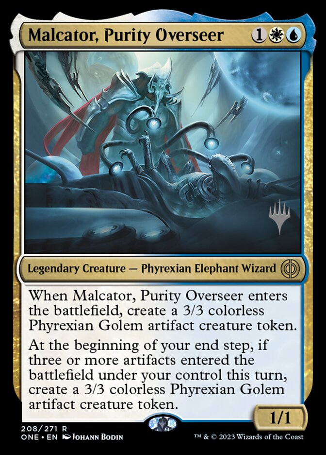 Malcator, Purity Overseer - Phyrexia: All Will Be One Promos (PONE)