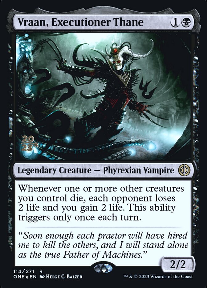Vraan, Executioner Thane - Phyrexia: All Will Be One Promos (PONE)