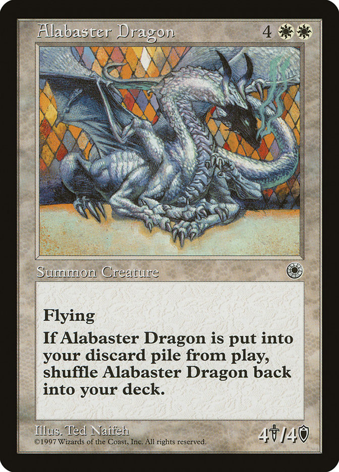 Alabaster Dragon - Portal (POR)