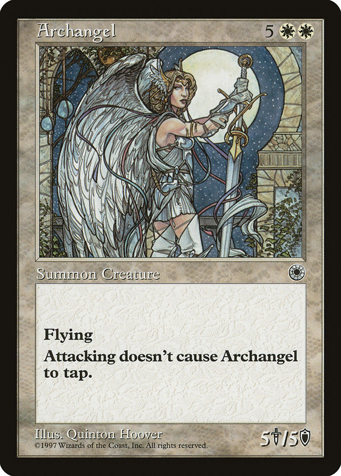 Archangel - MTG Card versions