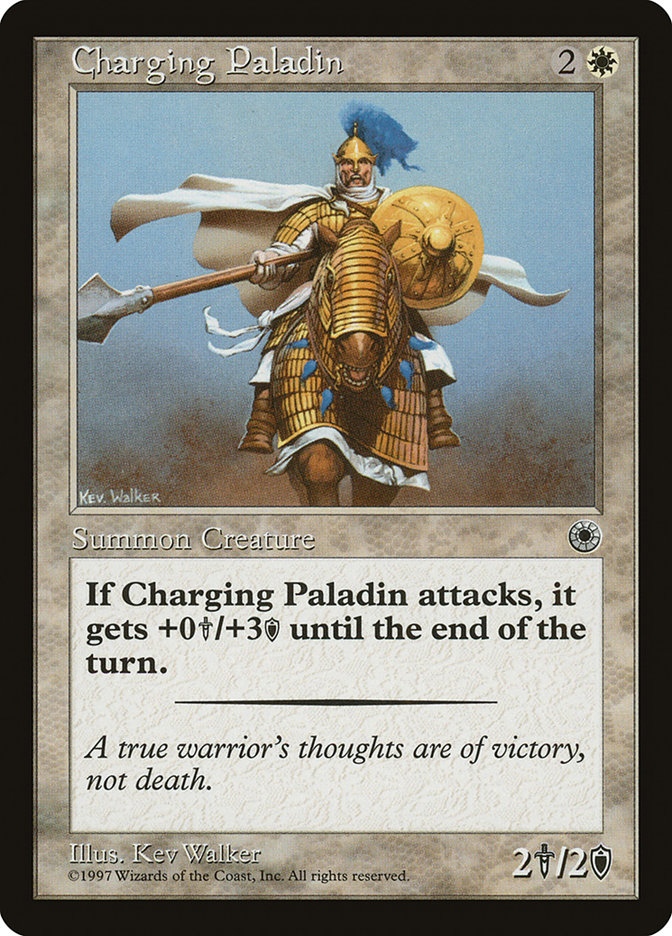 Charging Paladin - Portal (POR)