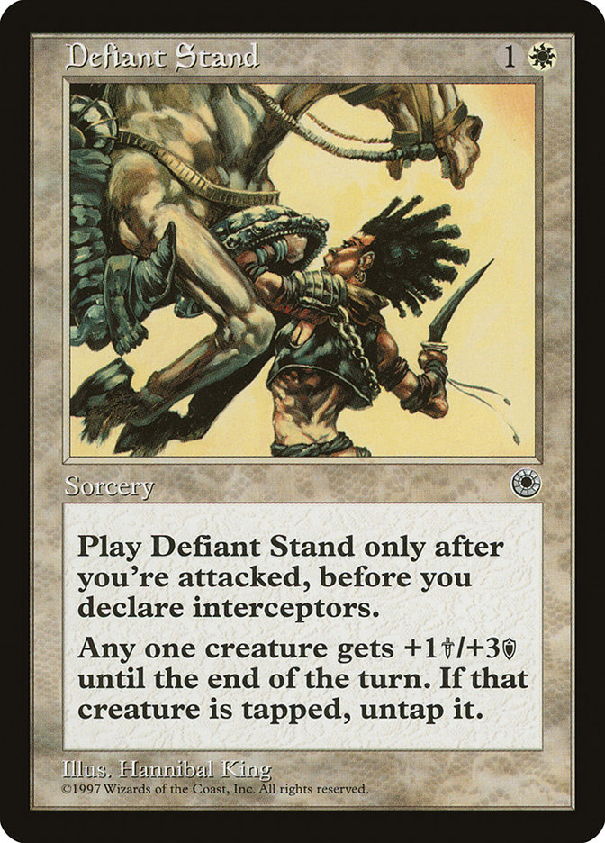 Defiant Stand - Portal