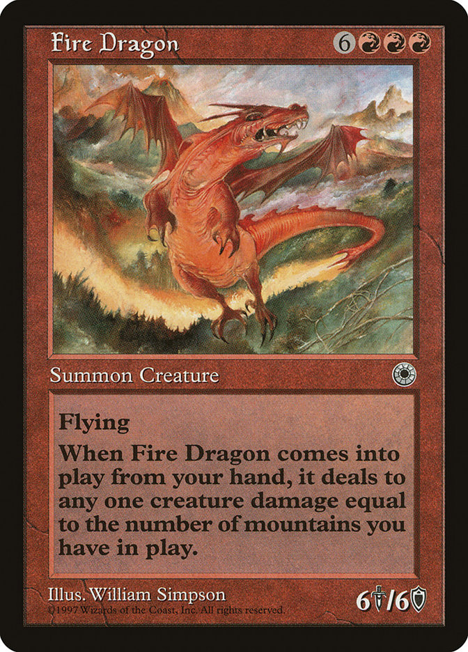 Fire Dragon - Portal (POR)