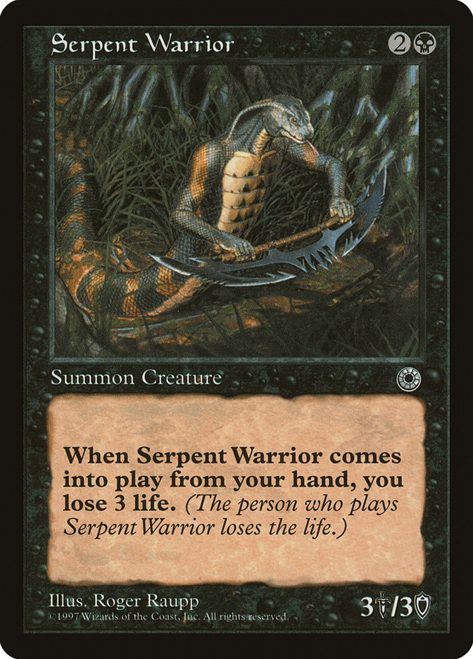 Serpent Warrior - Portal (POR)