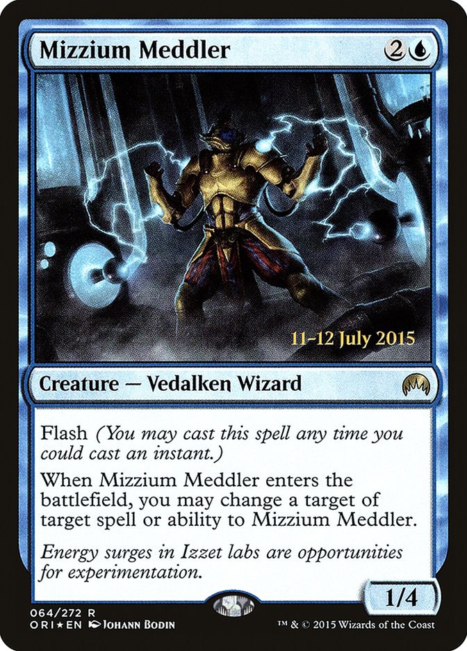 Mizzium Meddler - Magic Origins Promos (PORI)