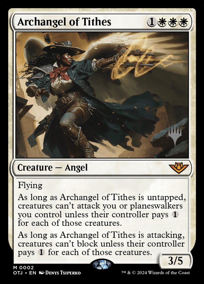 Archangel of Tithes - MTG Card versions